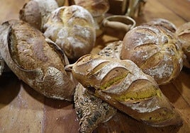 Panes del Horno de San Bartolomé en Valencia.