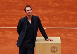 Rafa Nadal: «El mayor éxito en la vida es esforzarte por seguir tus sueños y estar rodeado de personas que te ayuden a ser más feliz»