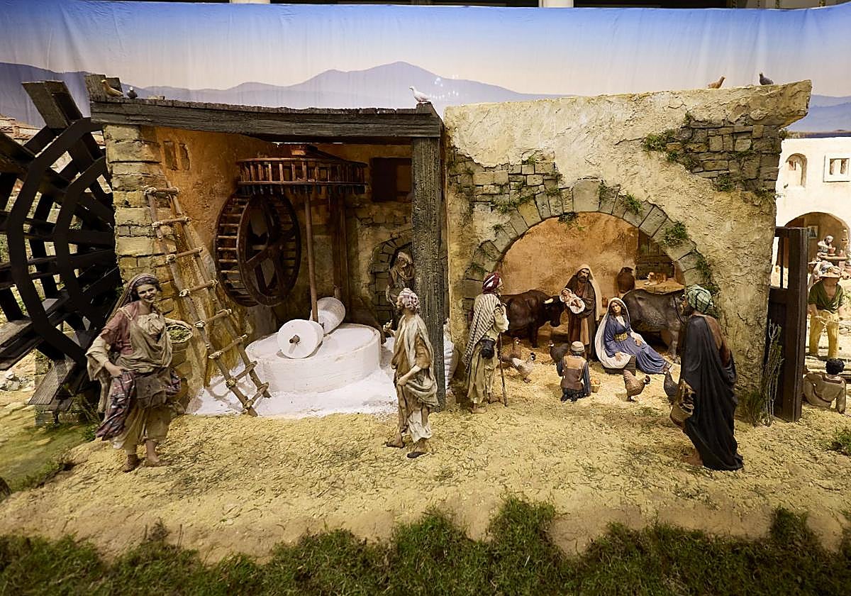 FOTOS | Así es el Belén del Salón de Cristal del Ayuntamiento de Valencia