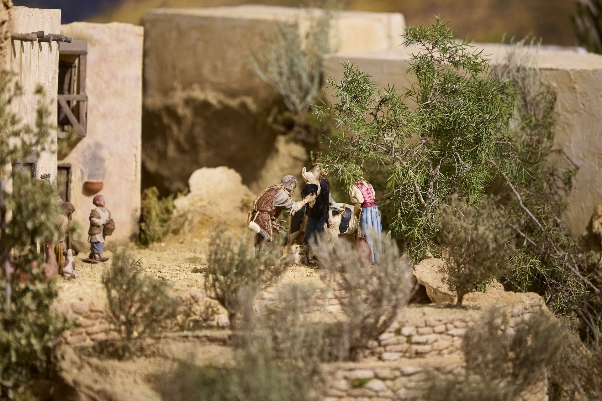FOTOS | Así es el Belén del Salón de Cristal del Ayuntamiento de Valencia