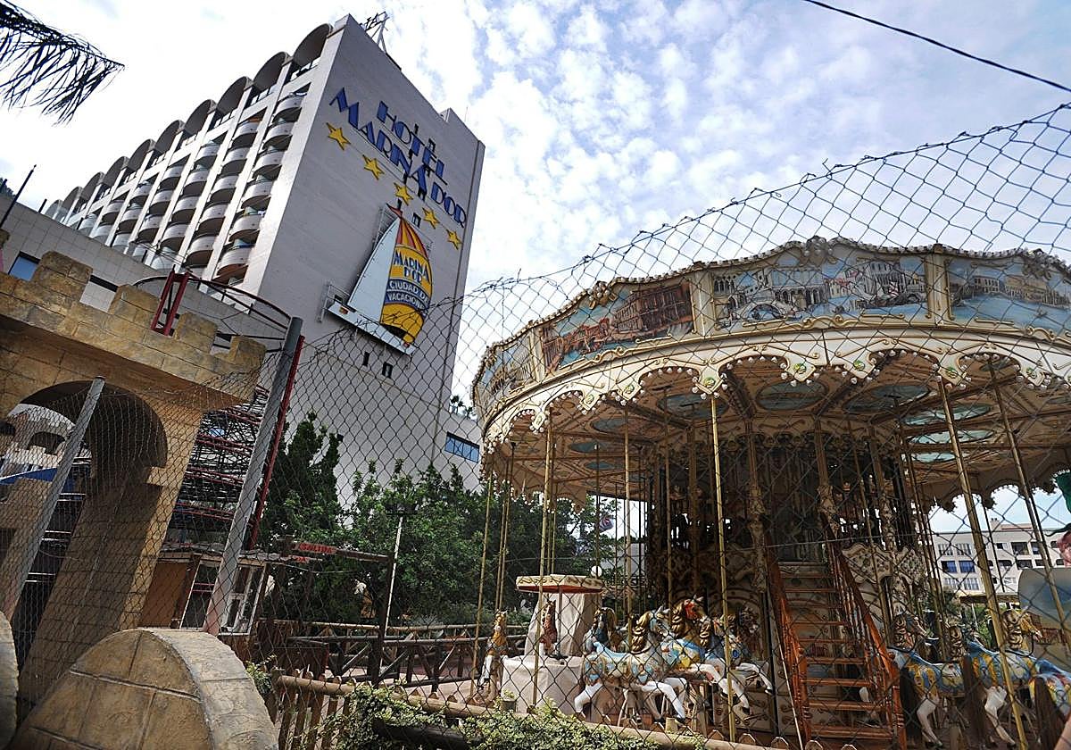 Vista de un hotel en Marina d'Or