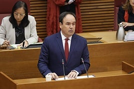 Toma de posesión de Juanfran Pérez Llorca este martes.