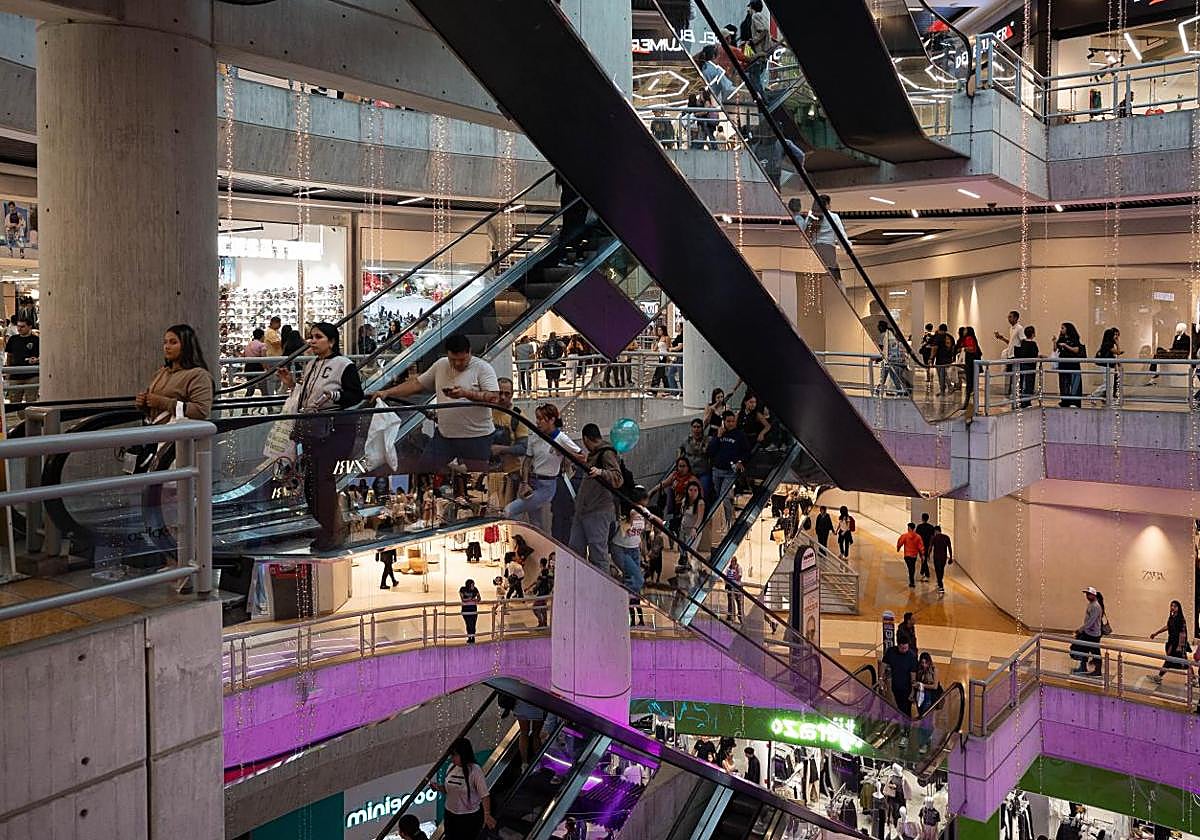 Un centro comercial, en una imagen de archivo.