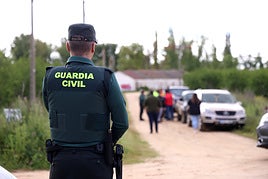 Un agente de la Guardia Civil en una imagen de archivo.