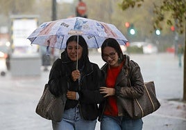 Lluvias en Valencia.