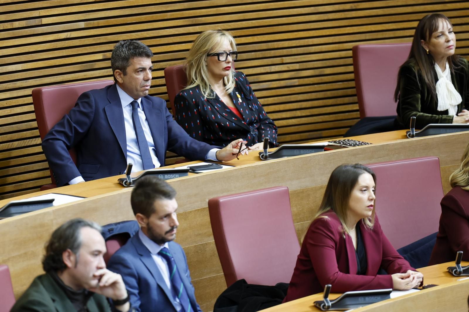 Fotos de la toma de posesión de Pérez Llorca como president de la Generalitat