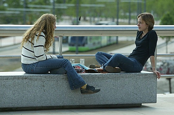 Dos personas hablando