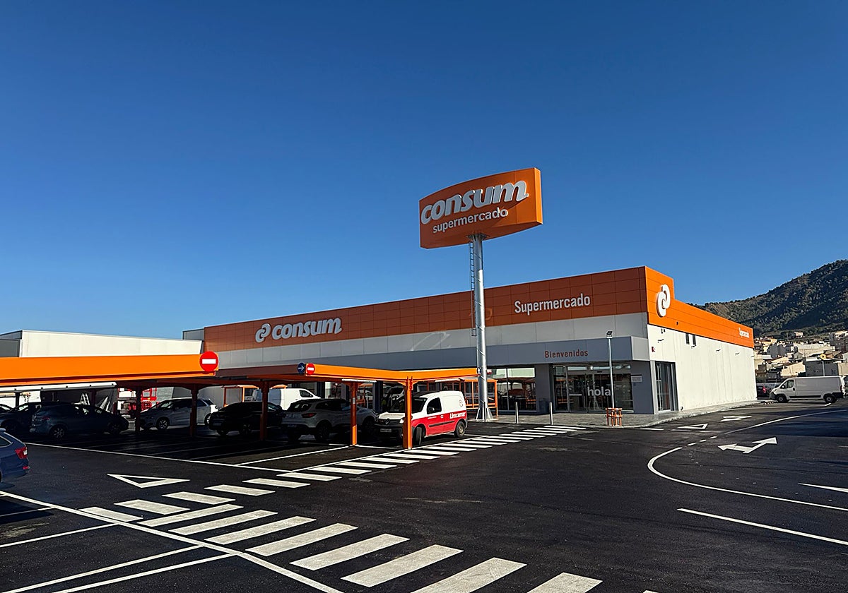 Nuevo supermercado de Consum, en Murcia.
