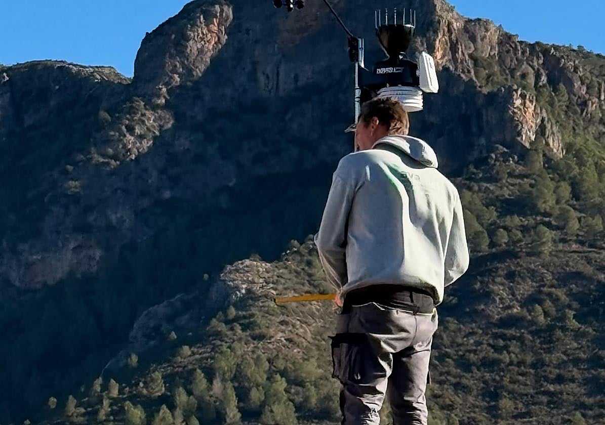 Instalación de la estación.