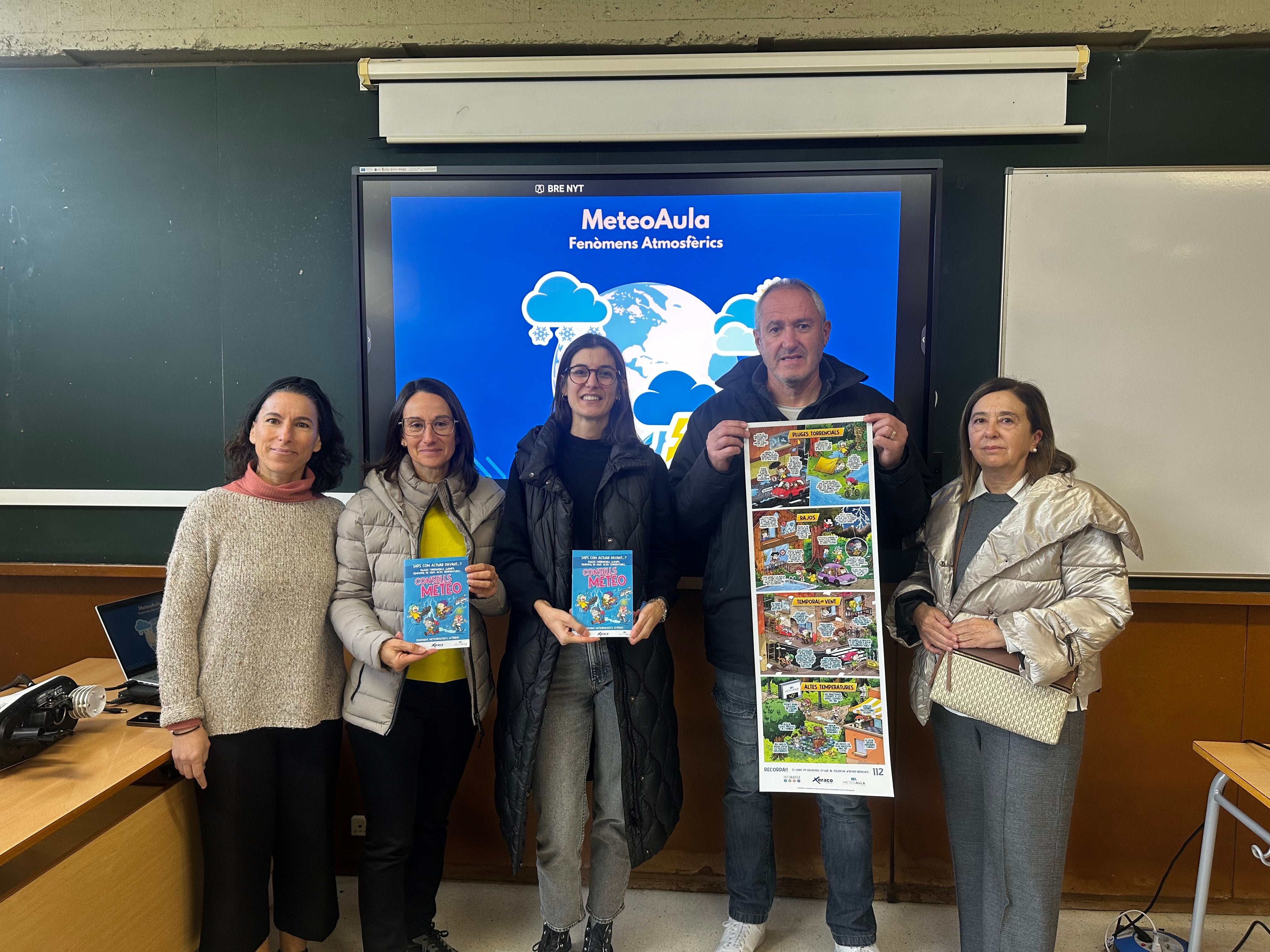 Participantes en Meteoaula.