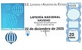 Qué es el Décimo Azul de la Lotería de Navidad, uno de los boletos más especiales