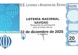 Qué es el Décimo Azul de la Lotería de Navidad, uno de los boletos más especiales