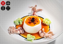 Guía Michelin exalta la sepia de Quique Dacosta como un viaje gastronómico único