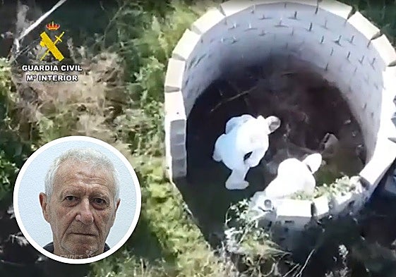 Quemador agrícola de Sueca donde fueron encontrados los restos calcinados de la víctima.