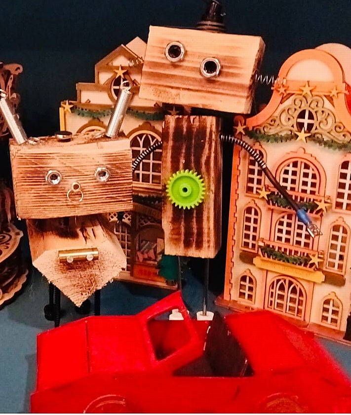 Imagen secundaria 2 - Belén que recrea una juguetería de San Vicente-Marvá.