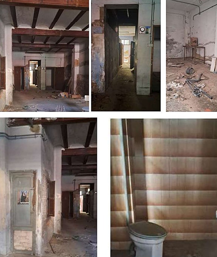 Imagen secundaria 2 - Imágenes de la casa de Ángeles 22 y ficha con las habitaciones de Francisco Eiximenis 20, bajo.