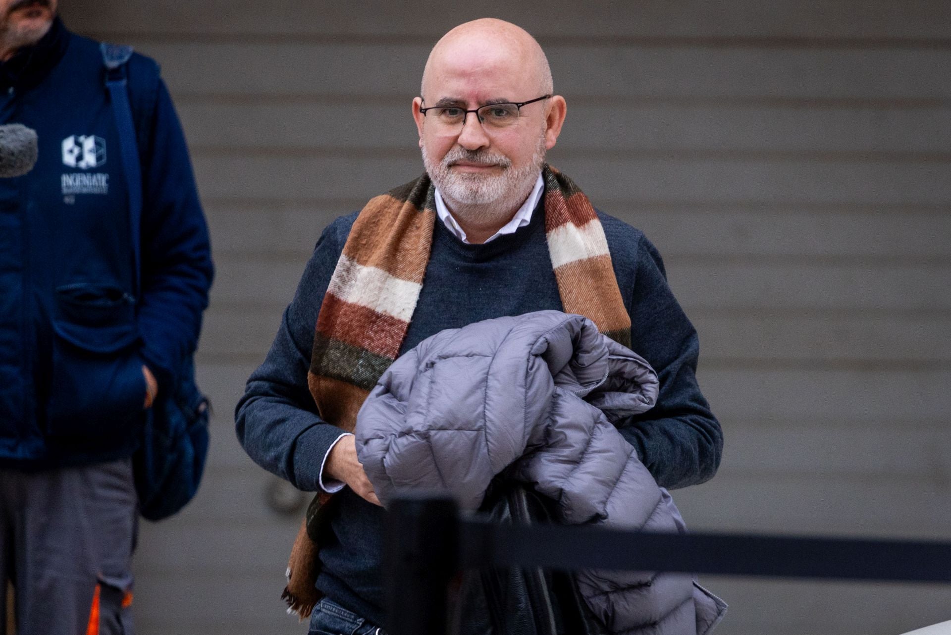 Jorge Suárez comparece ante la jueza de la dana en los juzgados de Catarroja