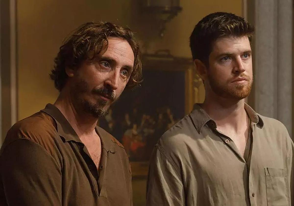 Iván Massagué y Miguel Bernardeau en 'Terra Alta'.