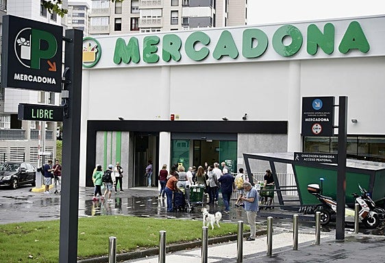 Un supermercado de Mercadona.