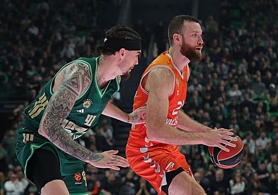 Valencia Basket gana en Atenas