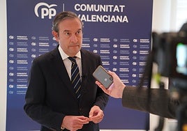 Nando Pastor, portavoz del PP en Les Corts.