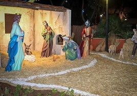 Nacimiento del belén municipal de Torrent.