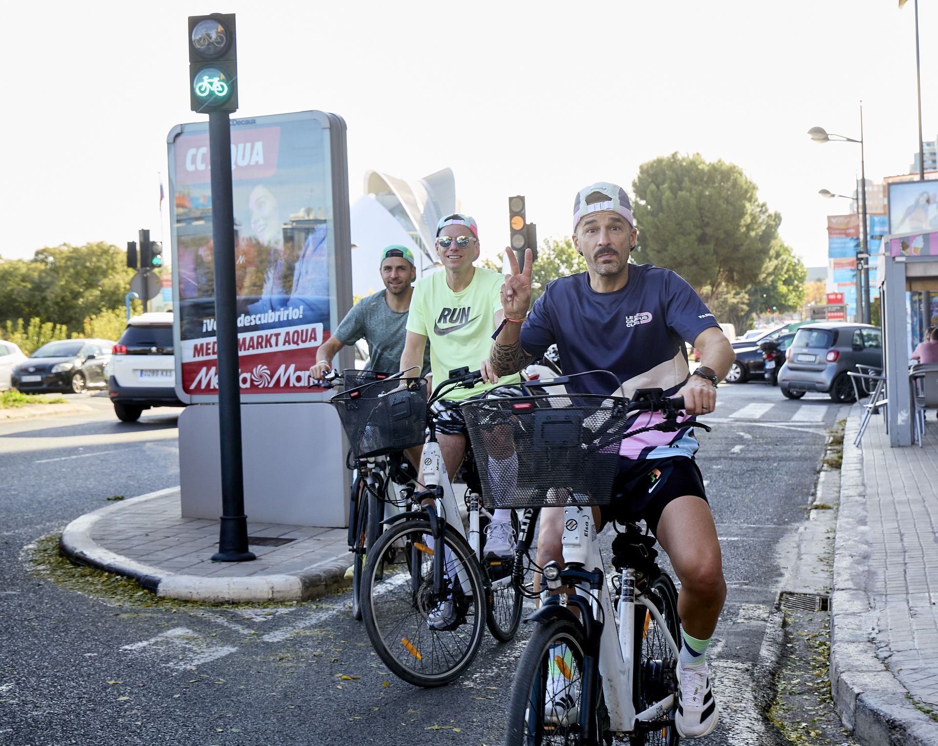 FOTOS | La Ciudad de las Artes y las Ciencias la víspera del Maratón de Valencia 2025