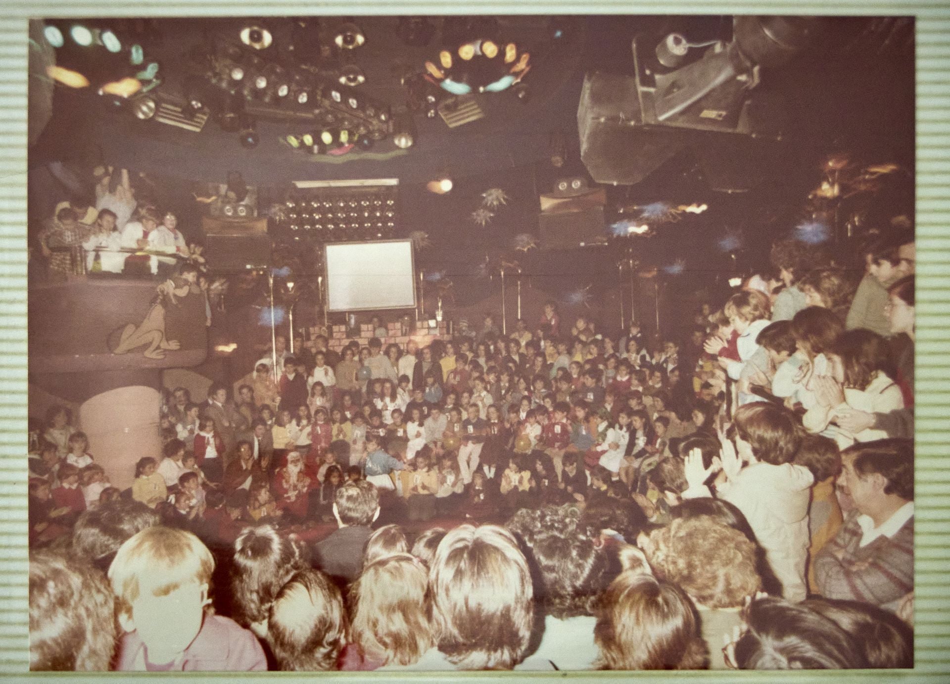 Una de las fiestas que organizó para niños cuando era presidenta de Unicef.