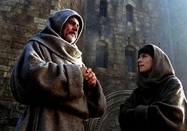 Fotograma de 'El nombre de la rosa'.