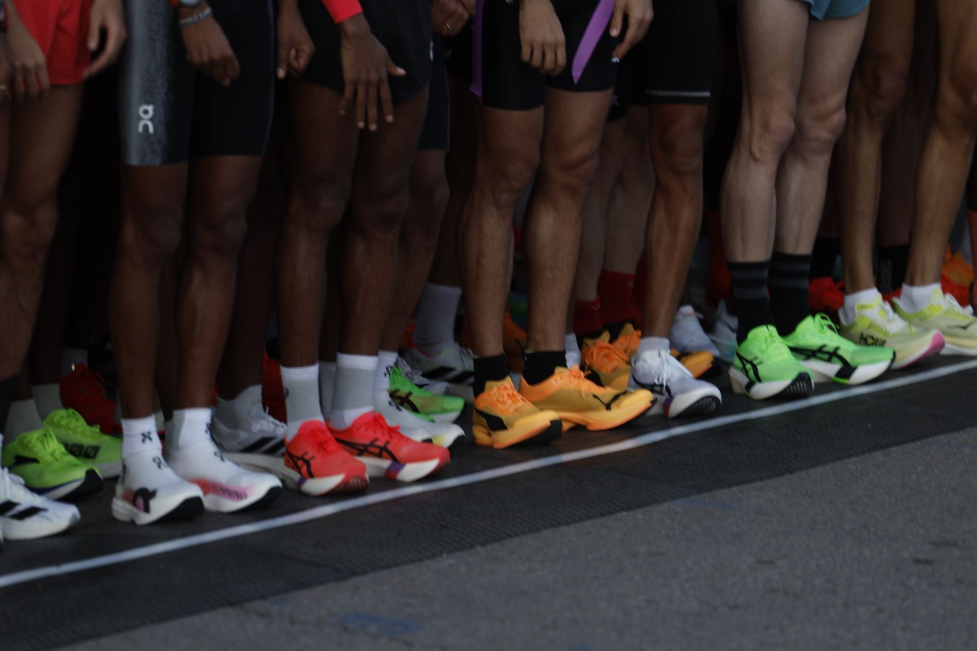 Fotos de la salida del Maratón de Valencia