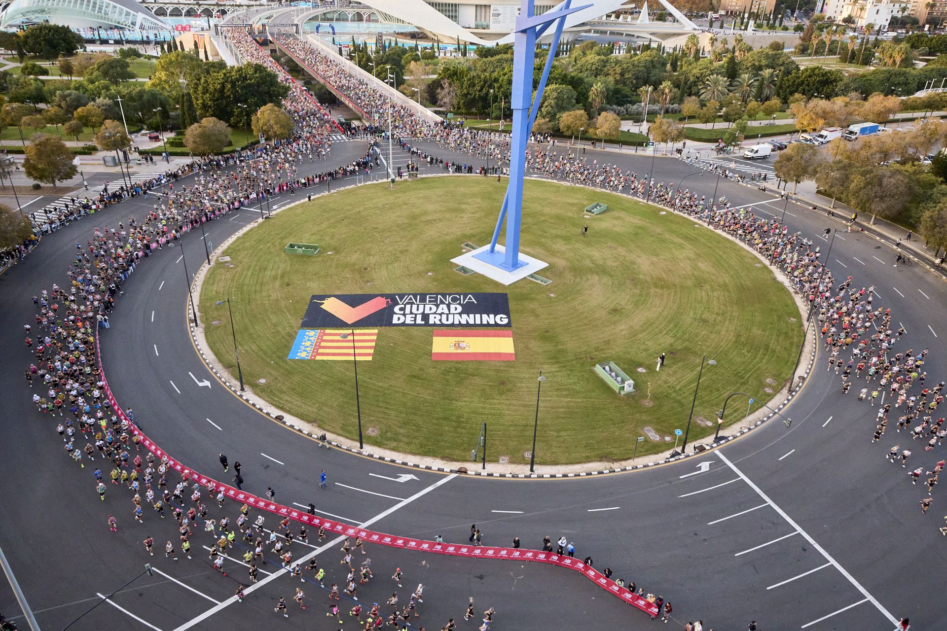 Las mejores fotos del Maratón de Valencia 2025