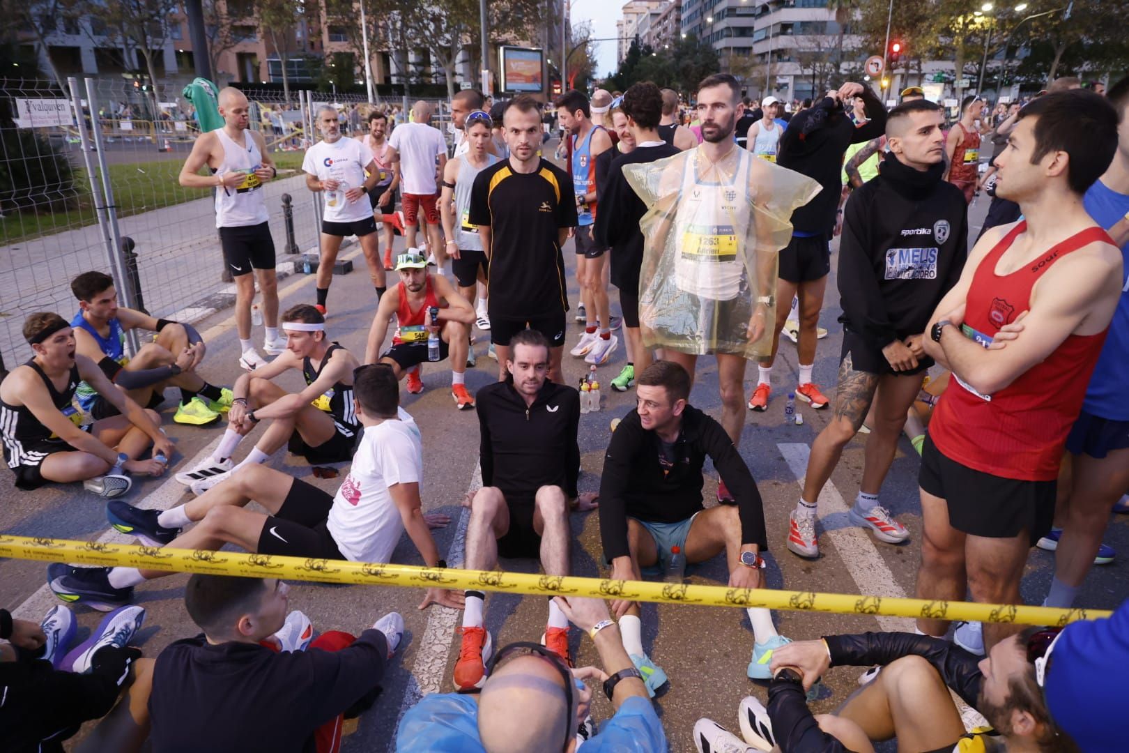 Fotos de la salida del Maratón de Valencia