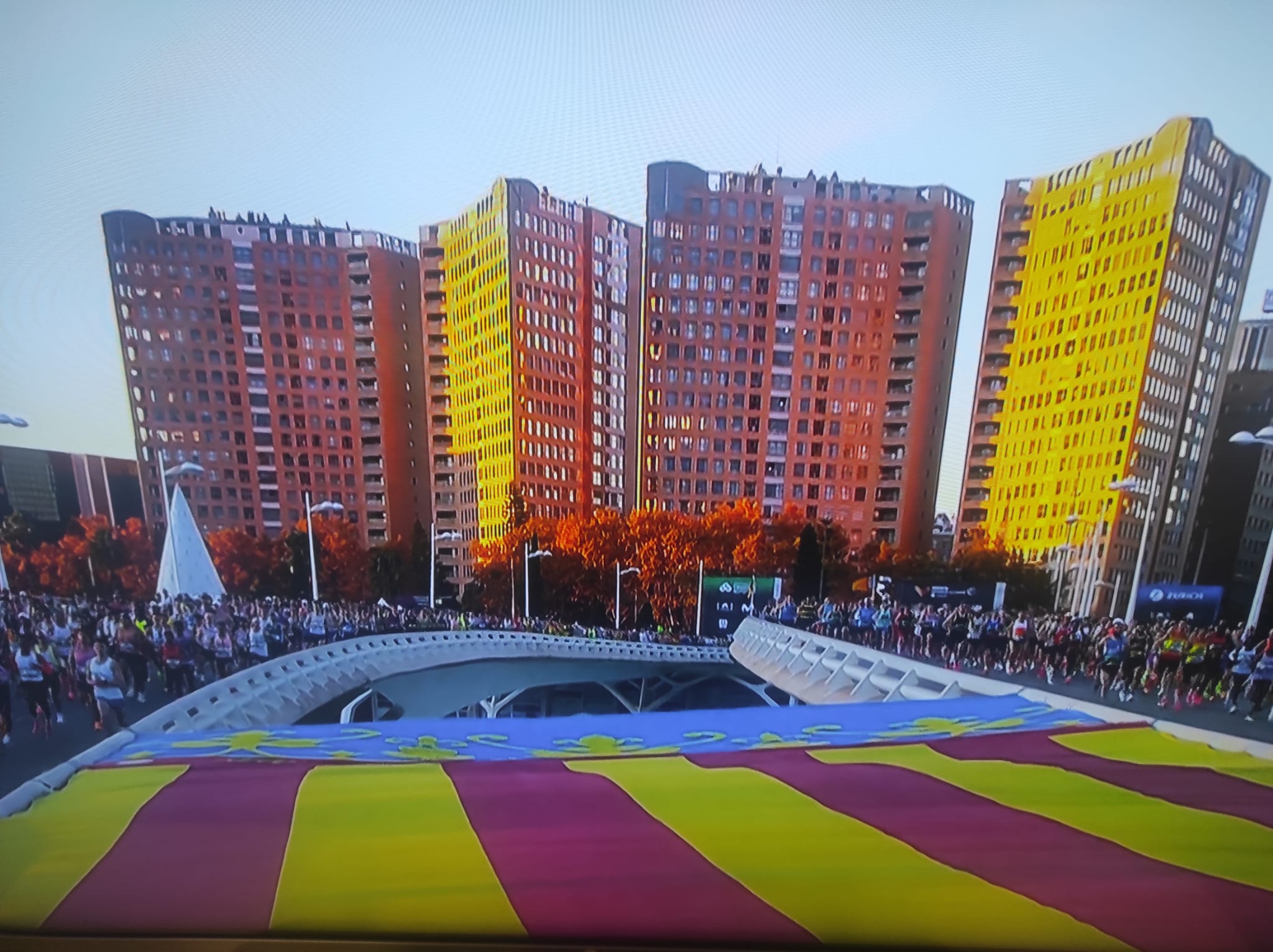 Fotos de la salida del Maratón de Valencia