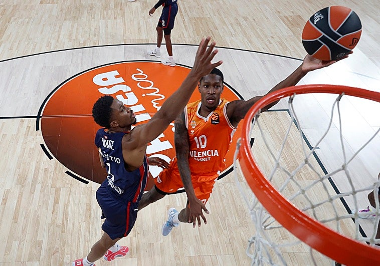 El Valencia Basket se marcha a Navidad como segundo de la Euroliga
