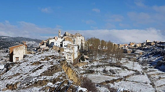 La localidad de la Comunitat Valenciana donde más frío ha hecho este martes: hasta -6,8ºC