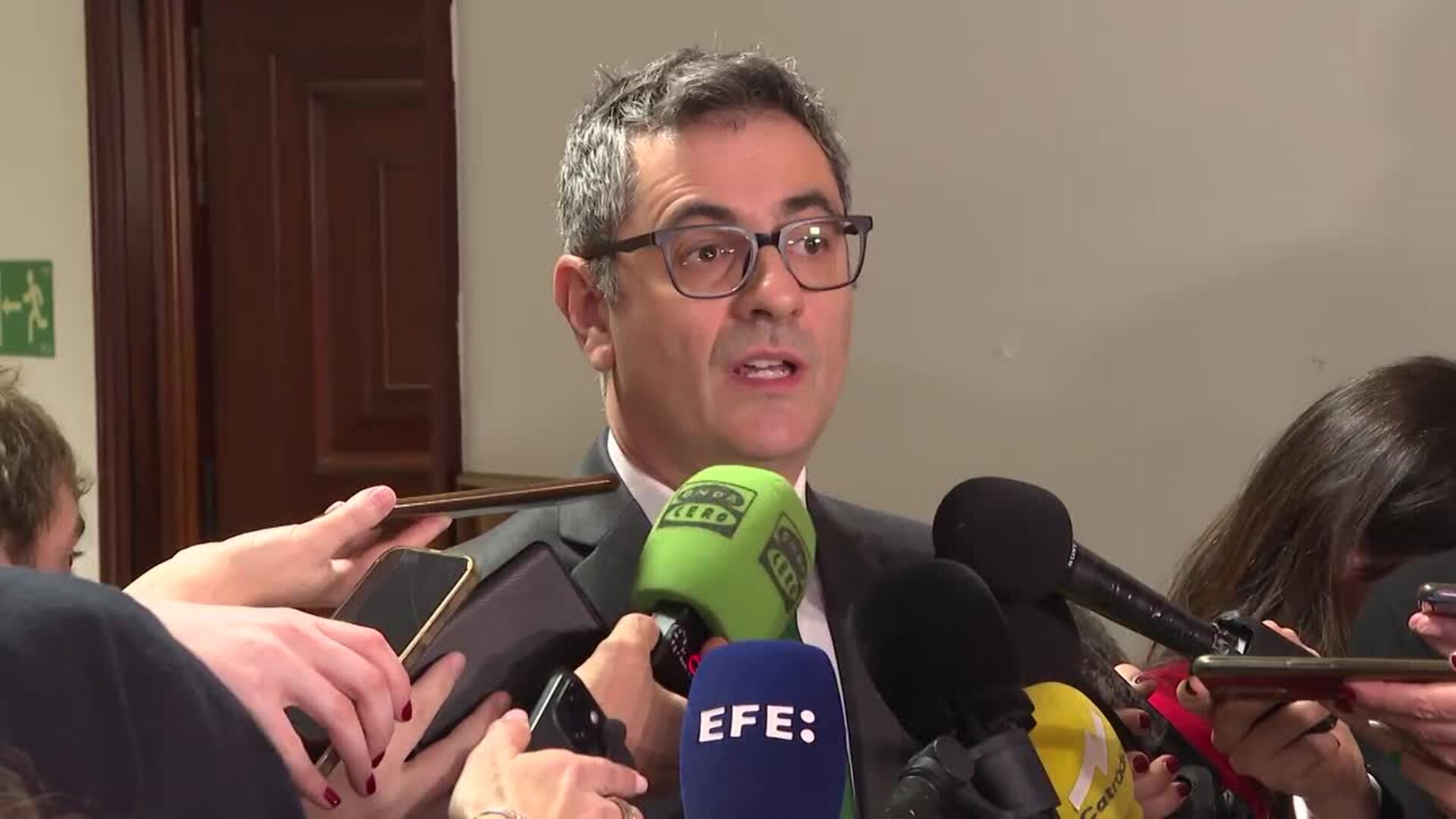 Bolaños responsabiliza a Feijóo de que Mazón siga en la Generalitat valenciana