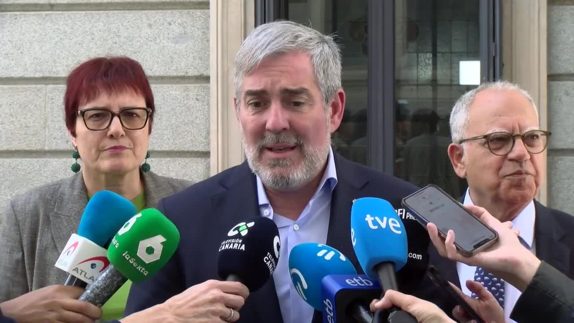 Clavijo tras convalidación de reparto de menores migrantes: "Se está haciendo justicia"