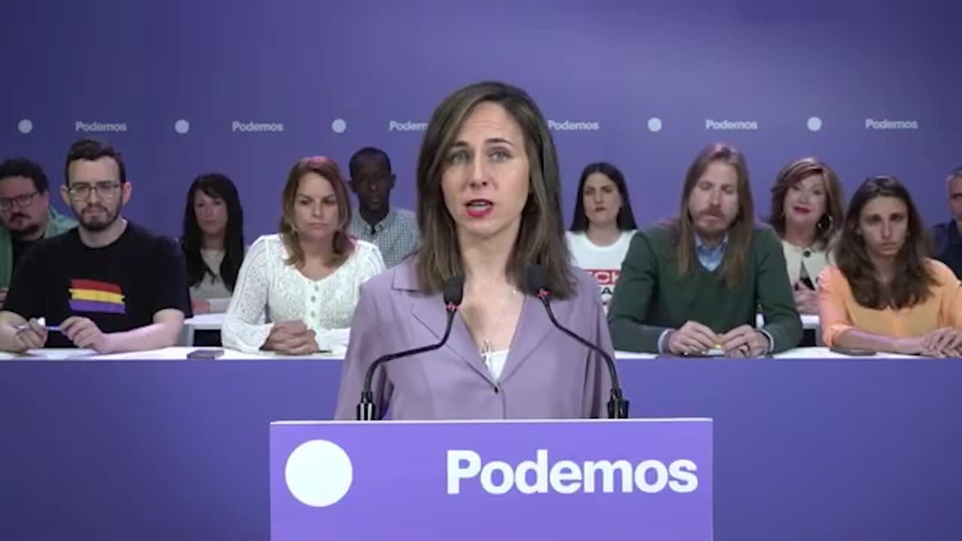 Podemos llama a la "insumisión" ante el "rearme" de Sánchez