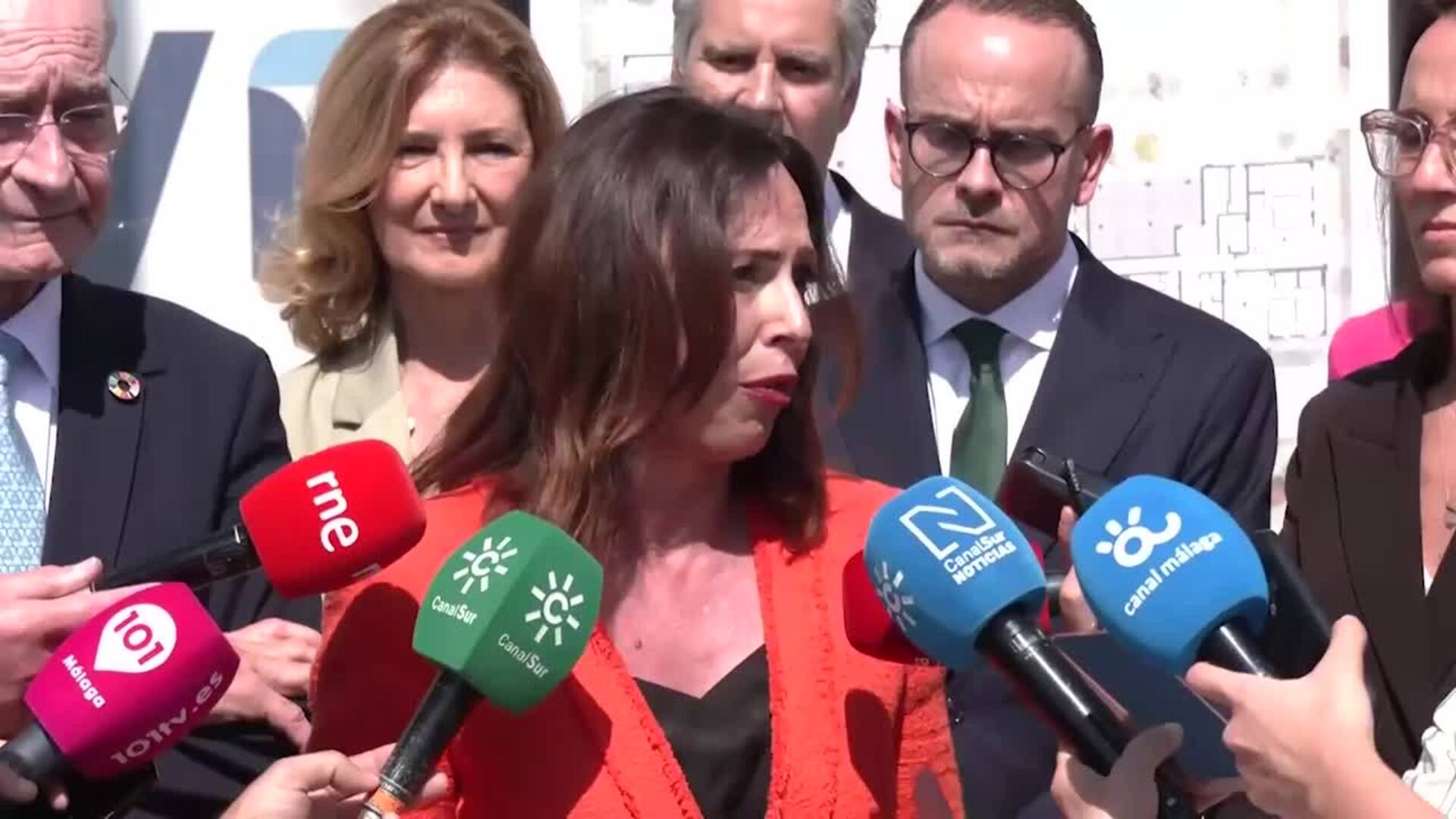 Avanzan las obras de las 530 viviendas protegidas cerca de la Universidad de Málaga