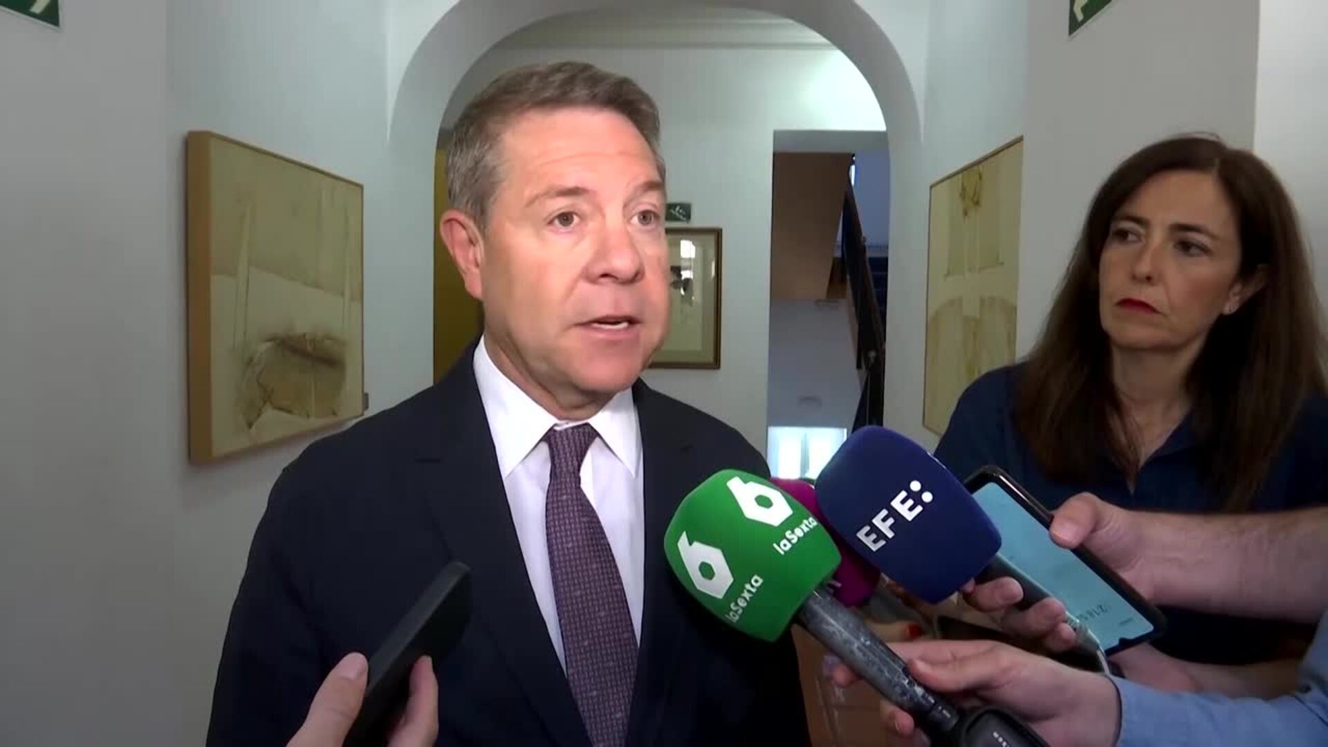 García-Page niega formar parte de una corriente de críticos contra Sánchez