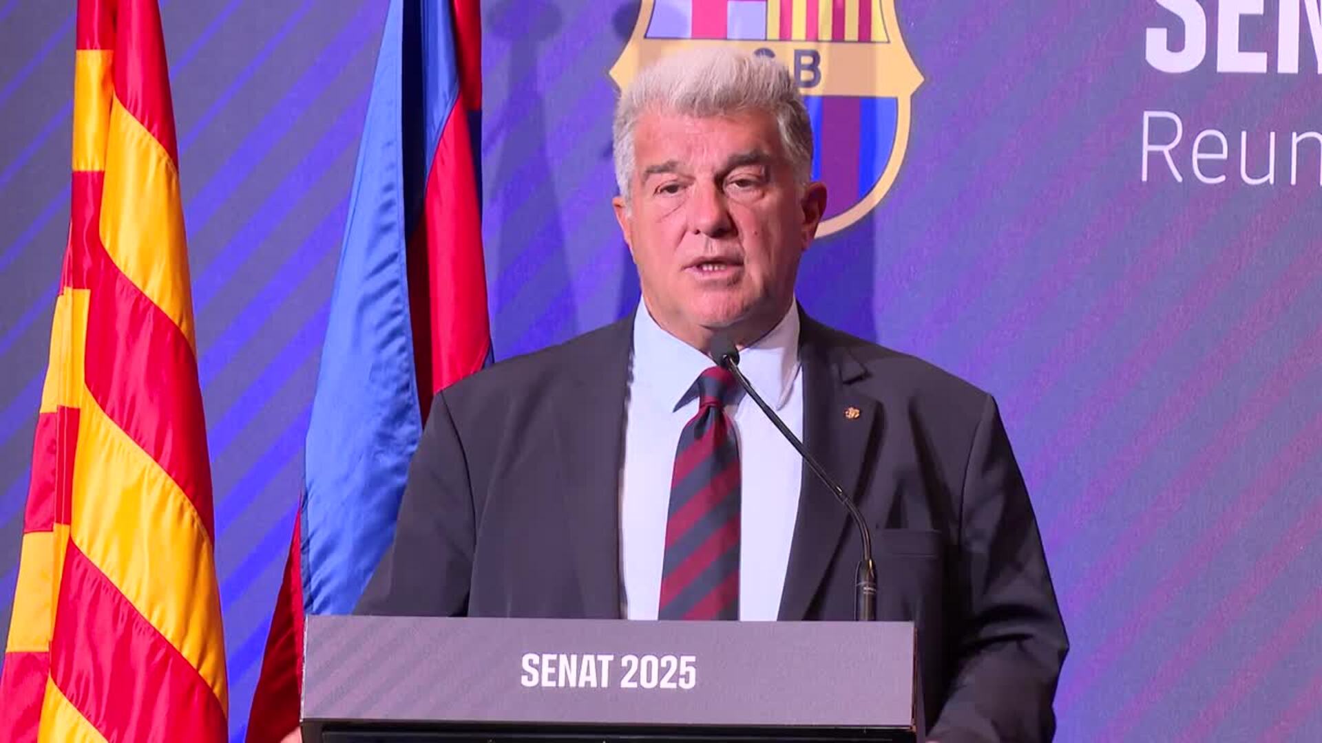 Joan Laporta: "Estamos cerca de conseguir un fichaje inminente"
