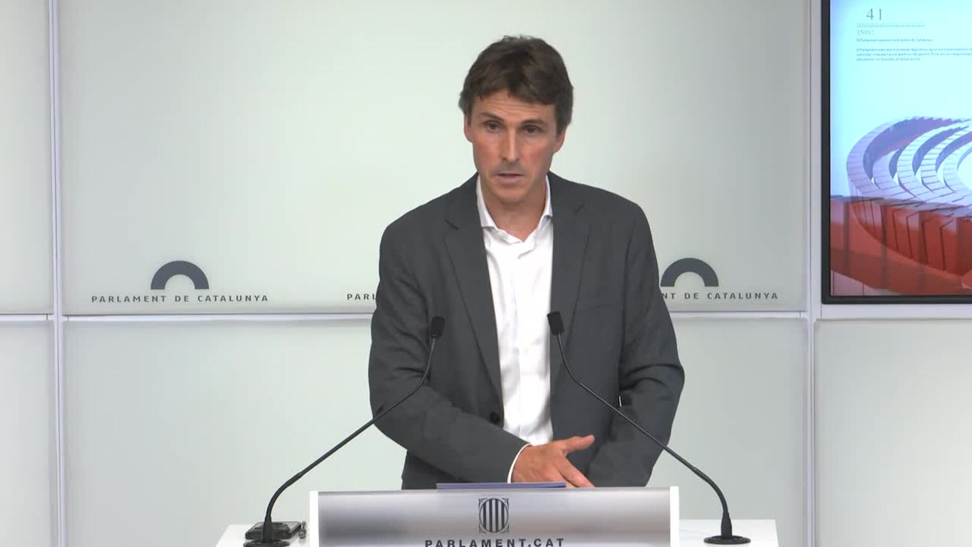 Vergés (Junts) ve la nueva Rodalies de Catalunya como "sumisión" al Gobierno y critica al PSC