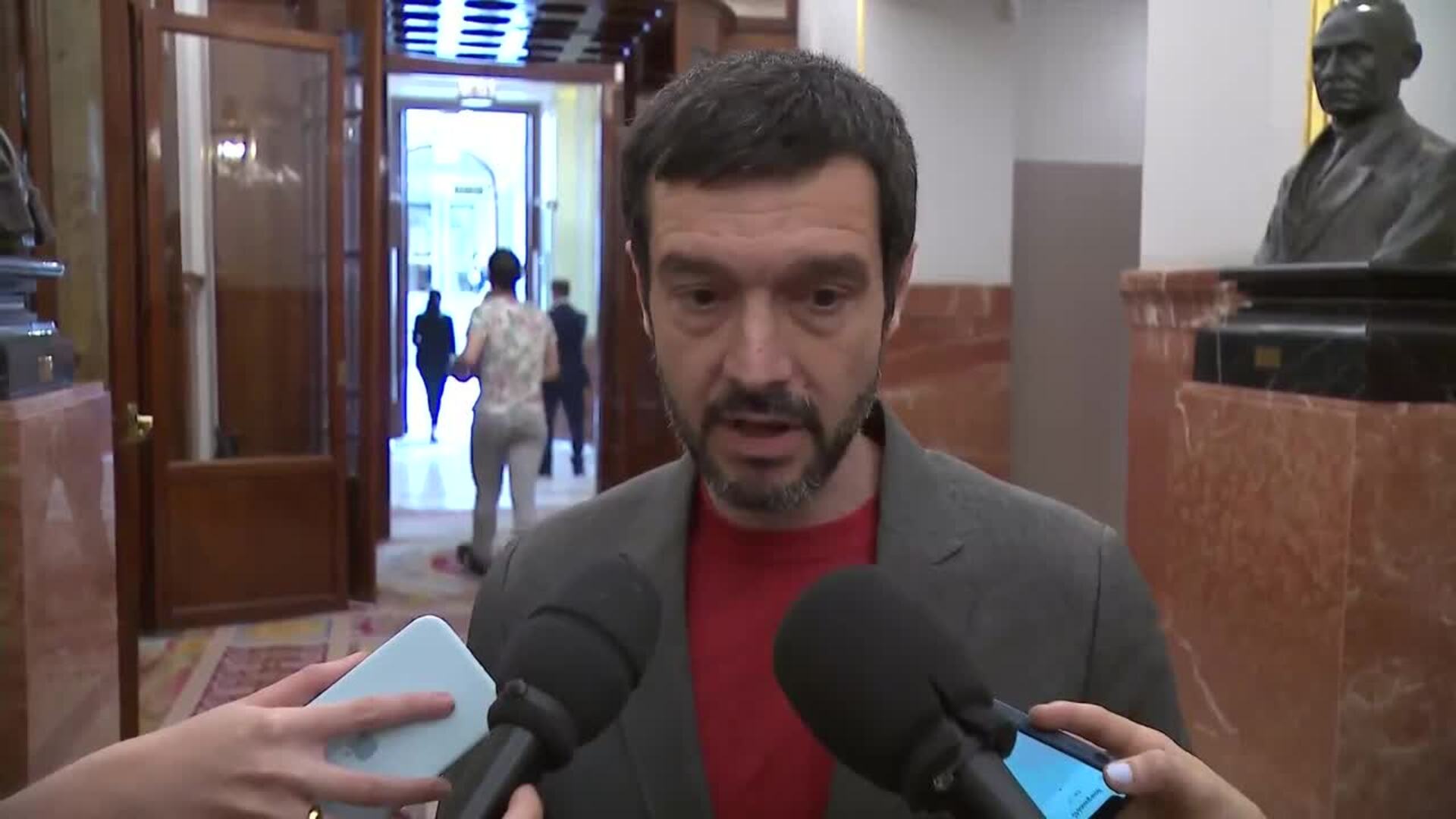 Bustinduy: "España no va a aumentar el gasto militar"
