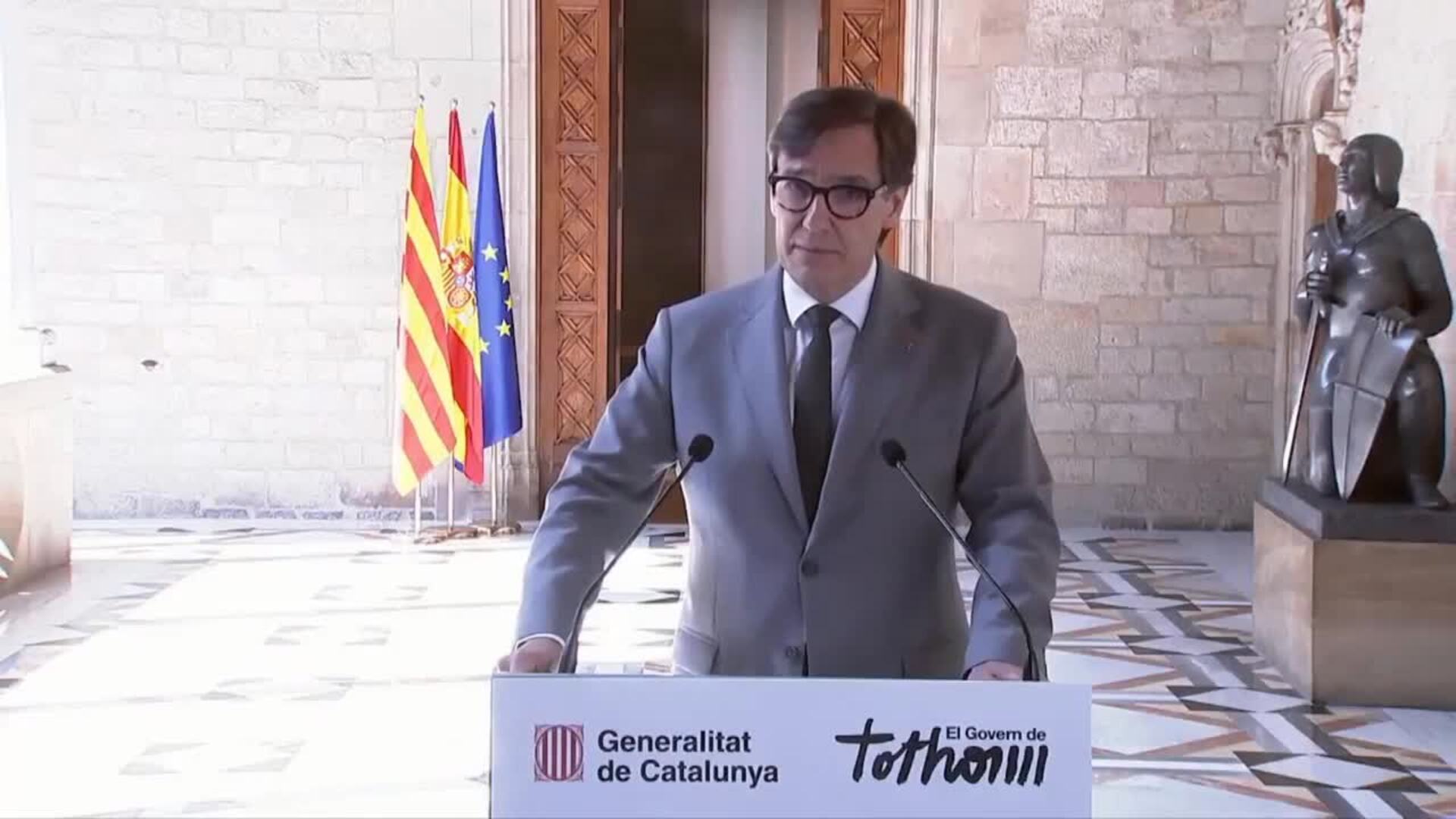 Illa, tras avalar el TC la amnistía: "No tiene sentido obstaculizar la aplicación de la ley"