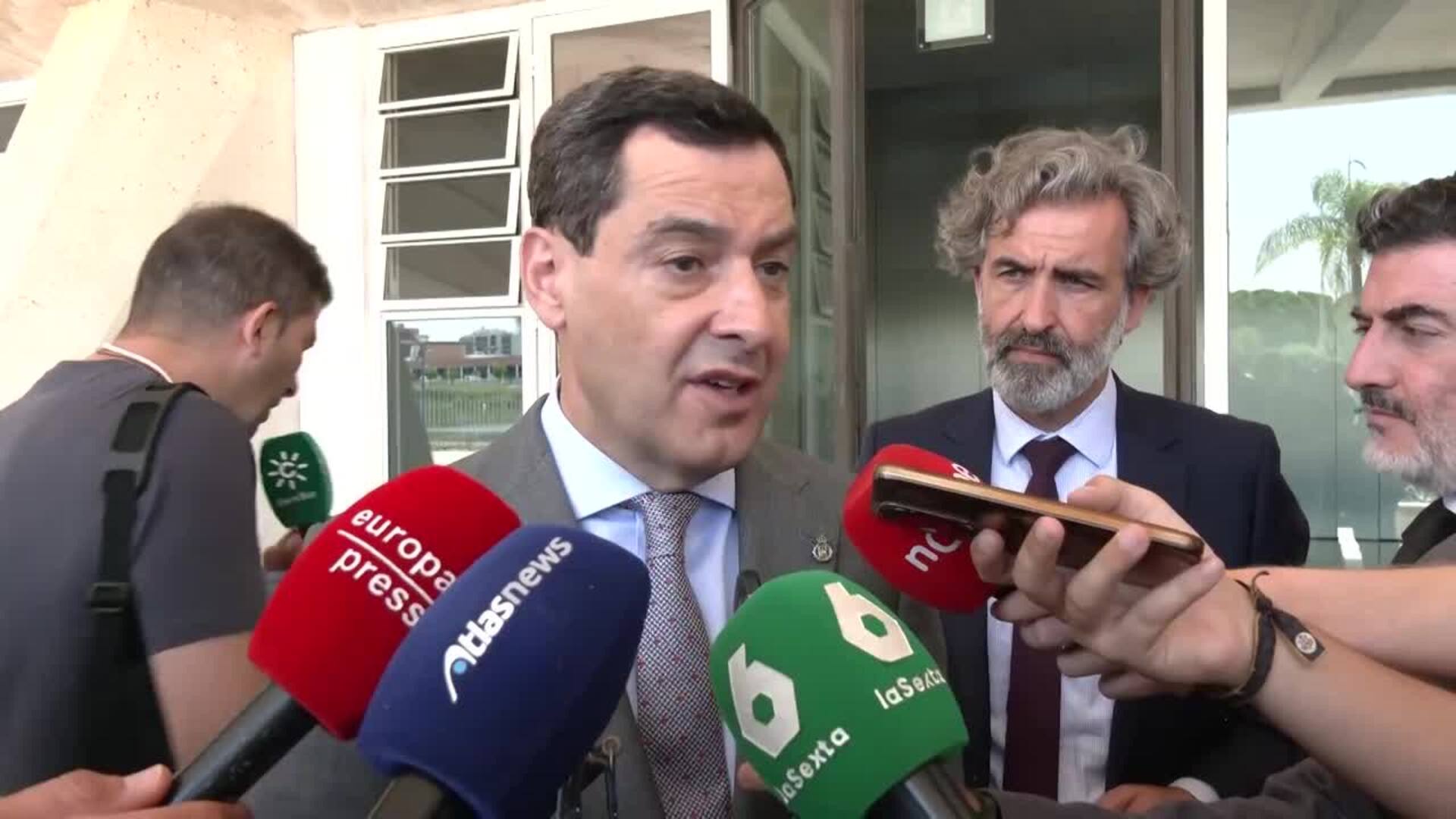 Moreno urge explicaciones a Sánchez tras prisión para Cerdán: "Está en el epicentro de todo"