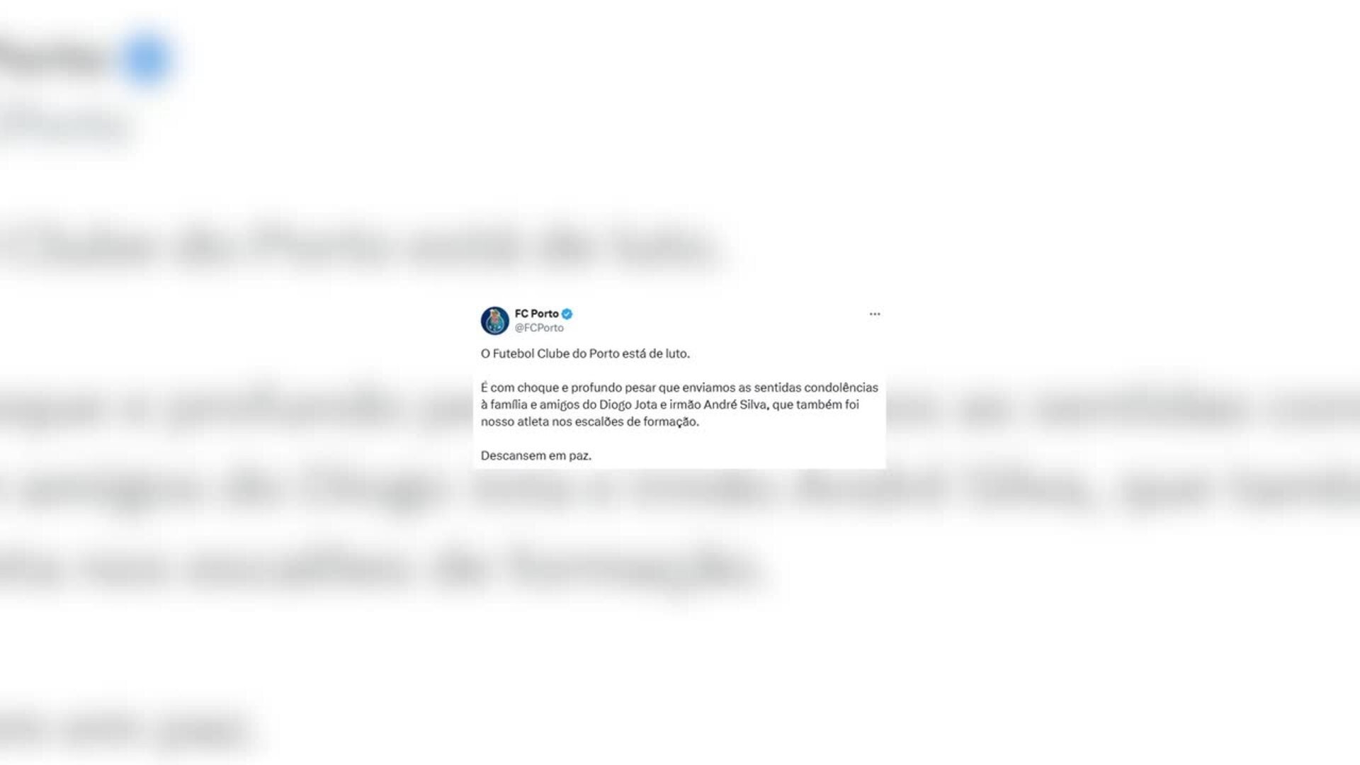 El reventón de una rueda al adelantar, posible causa del accidente mortal de Diogo Jota