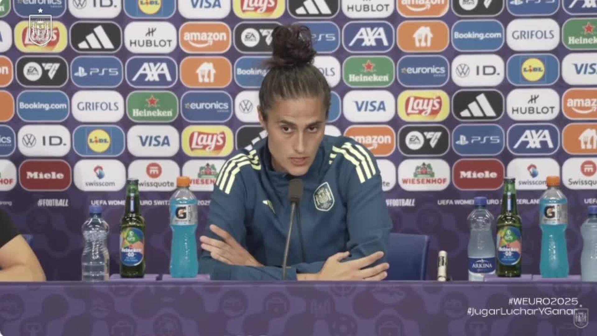 Montse Tomé: "A lo largo del campeonato hemos ido haciendo historia"
