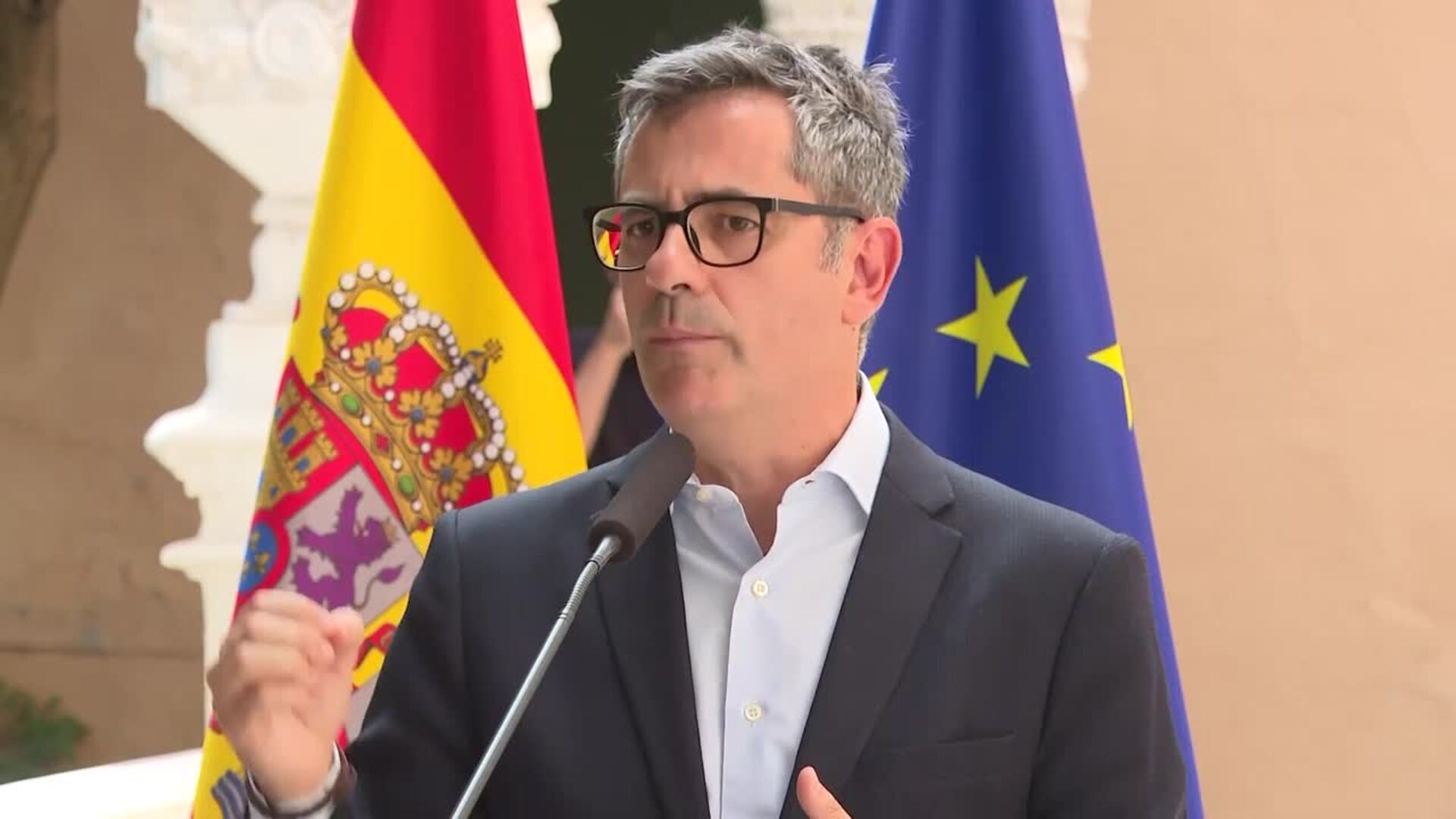 Bolaños ve "razonable" que no haya pleno el 11 de septiembre por la Diada