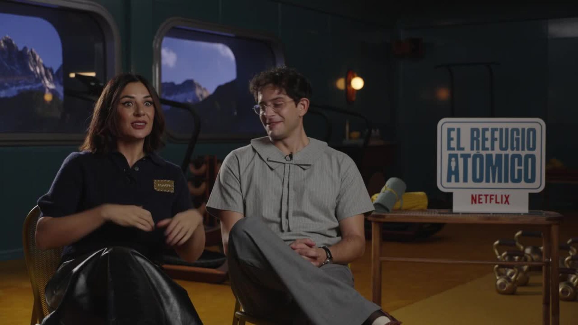 Miren Ibarguren dirige 'El refugio atómico' con mano de hierro: "Nos merecemos la extinción"