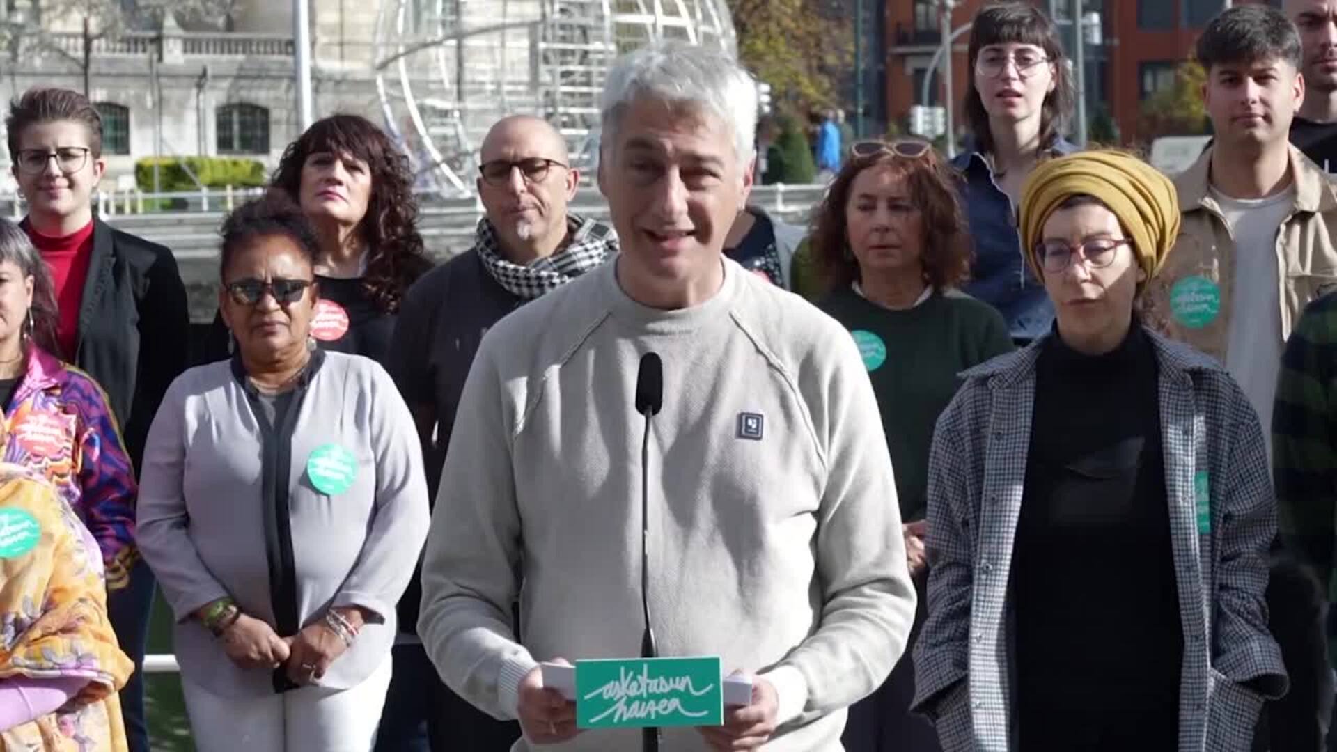 Matute asegura que están "en el lado correcto de la historia" tras el Euskadi - Palestina